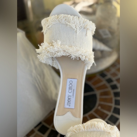 Jimmy Choo Deedee 80 wedge sandals. - Picture 9 of 12